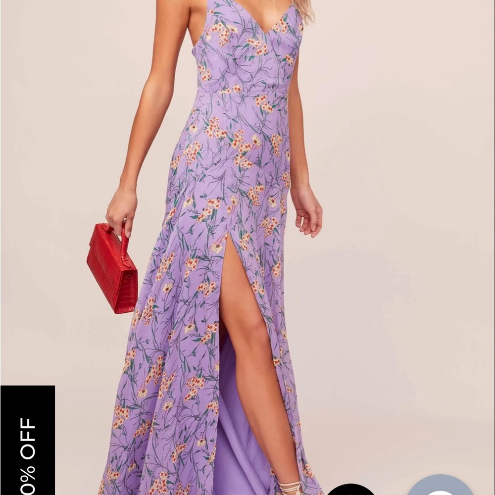ASTR PANDORA FLORAL MAXI DRESS